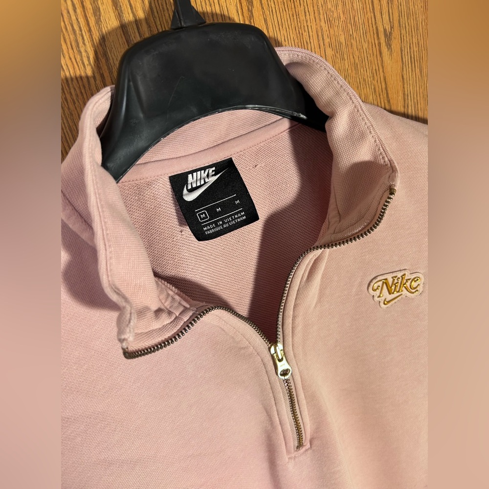 Nike Sportswear Femme 1/4 Zip Sweatshirt - Picture 2 of 4